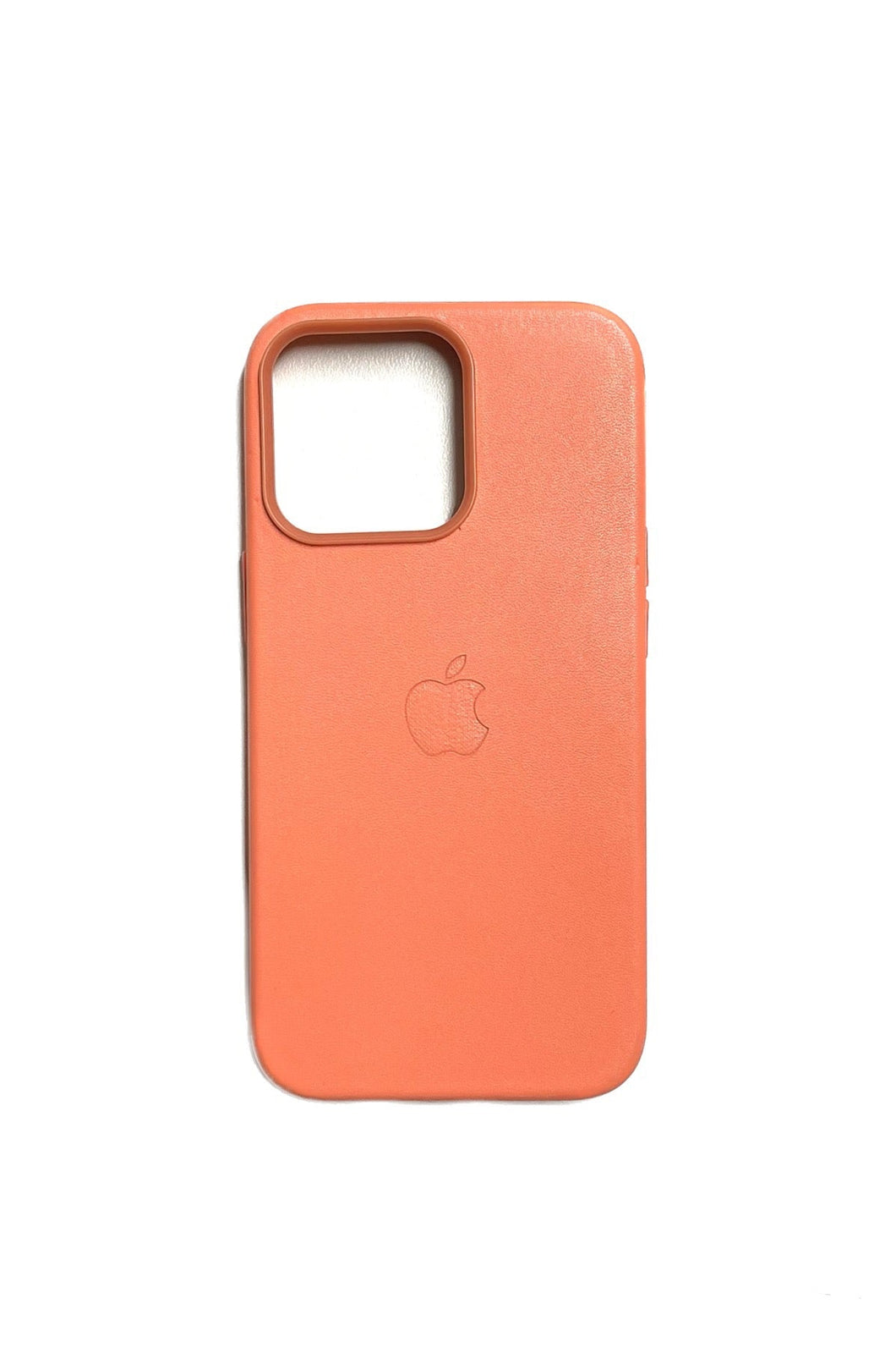 iPhone 13 - Orange Leather Case