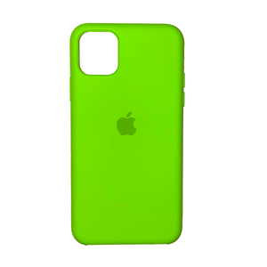 iPhone 11 Pro - Coque en silicone verte