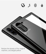 Load image into Gallery viewer, SAMSUNG S10-S10+  Silicone Edge + Clear Back
