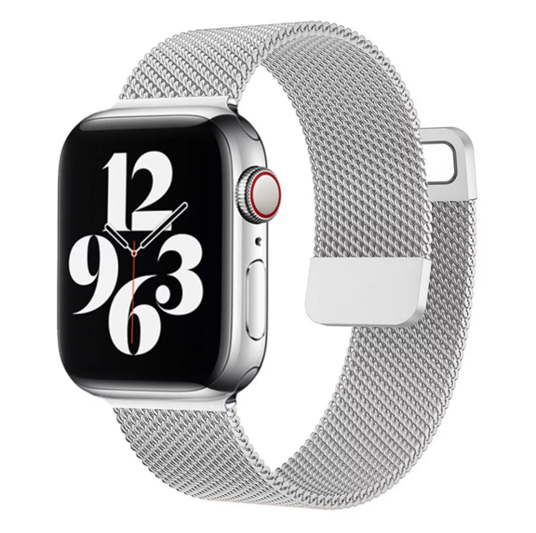 Silver - Stainless Steel Band for Apple Watch