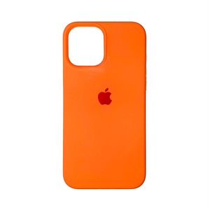 iPhone 12/12PRO - Coque en silicone orange