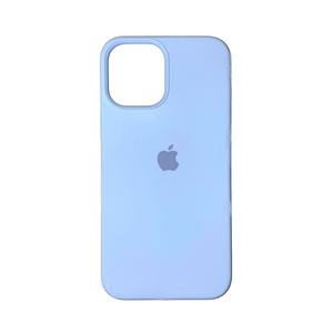 iPhone 12 Pro Max - Coque en silicone bleu bébé