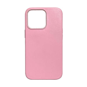 iPhone 13 - Pink Leather Case