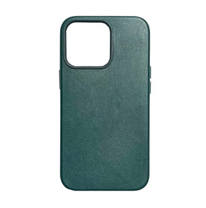 iPhone 13 - Green Leather Case