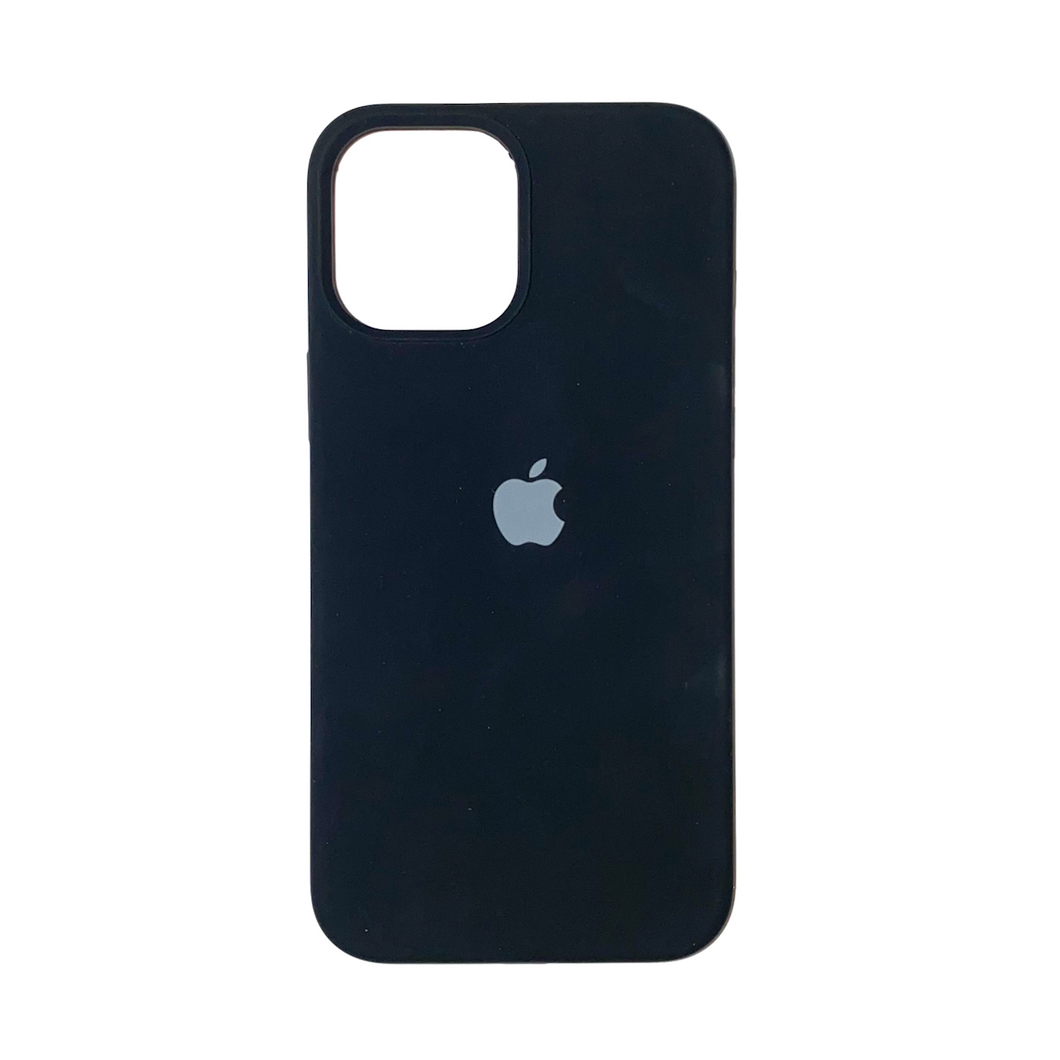 iPhone 12 Mini - Coque en silicone noire