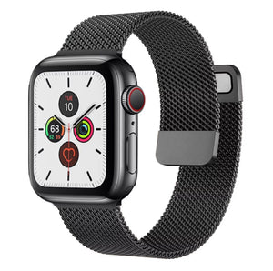 Black - Stainless Steel Band for Apple Watch