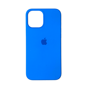 iPhone 12 Pro Max - Coque en silicone bleue