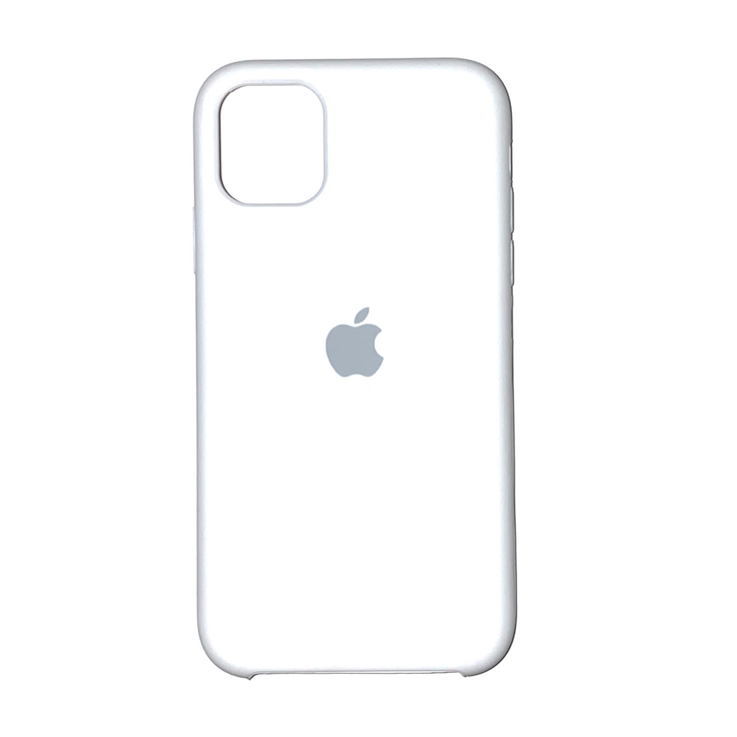 iPhone 11 Pro Max - Coque en silicone blanche