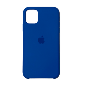 iPhone 11 - Coque en silicone bleu foncé