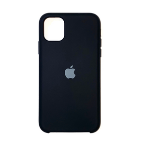 iPhone 11 Pro Max - Coque en silicone noire