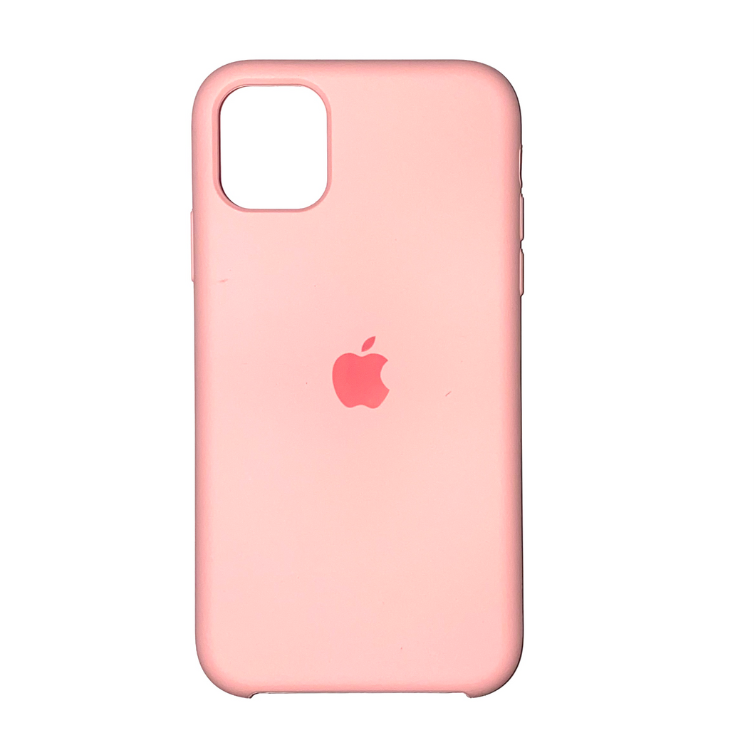 iPhone 11 Pro - Coque en silicone rose