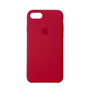 iPhone 7/8 - Coque en silicone rouge