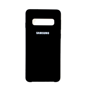 SAMSUNG S10 Plus - Coque en silicone noire