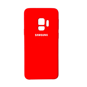 SAMSUNG S9 - Housse en silicone ROUGE