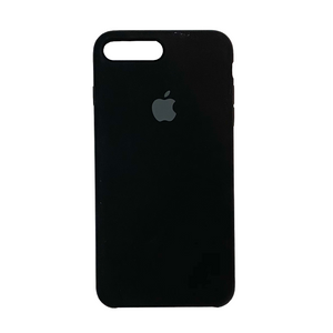 Coque Silicone iPhone 7 Plus/8 Plus NOIRE