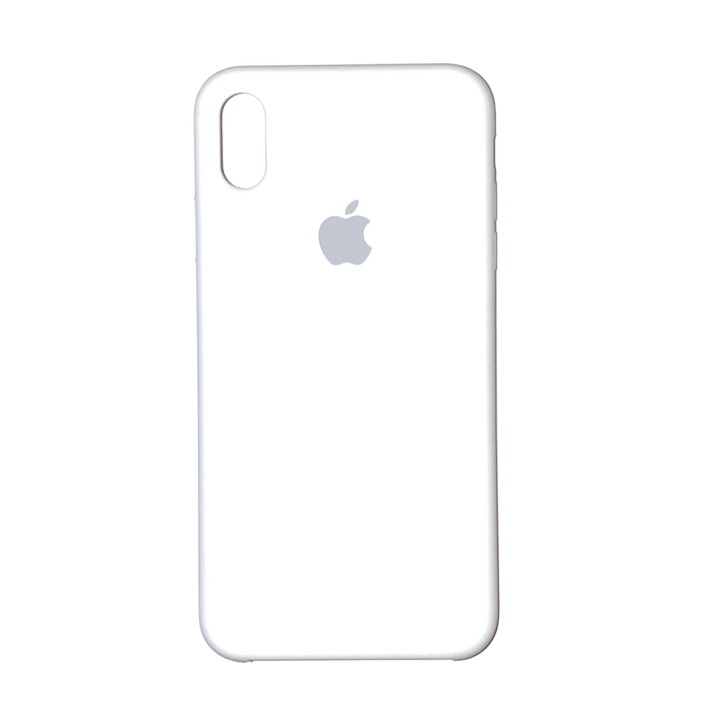 iPhone Xs Max - White  Silicone Case