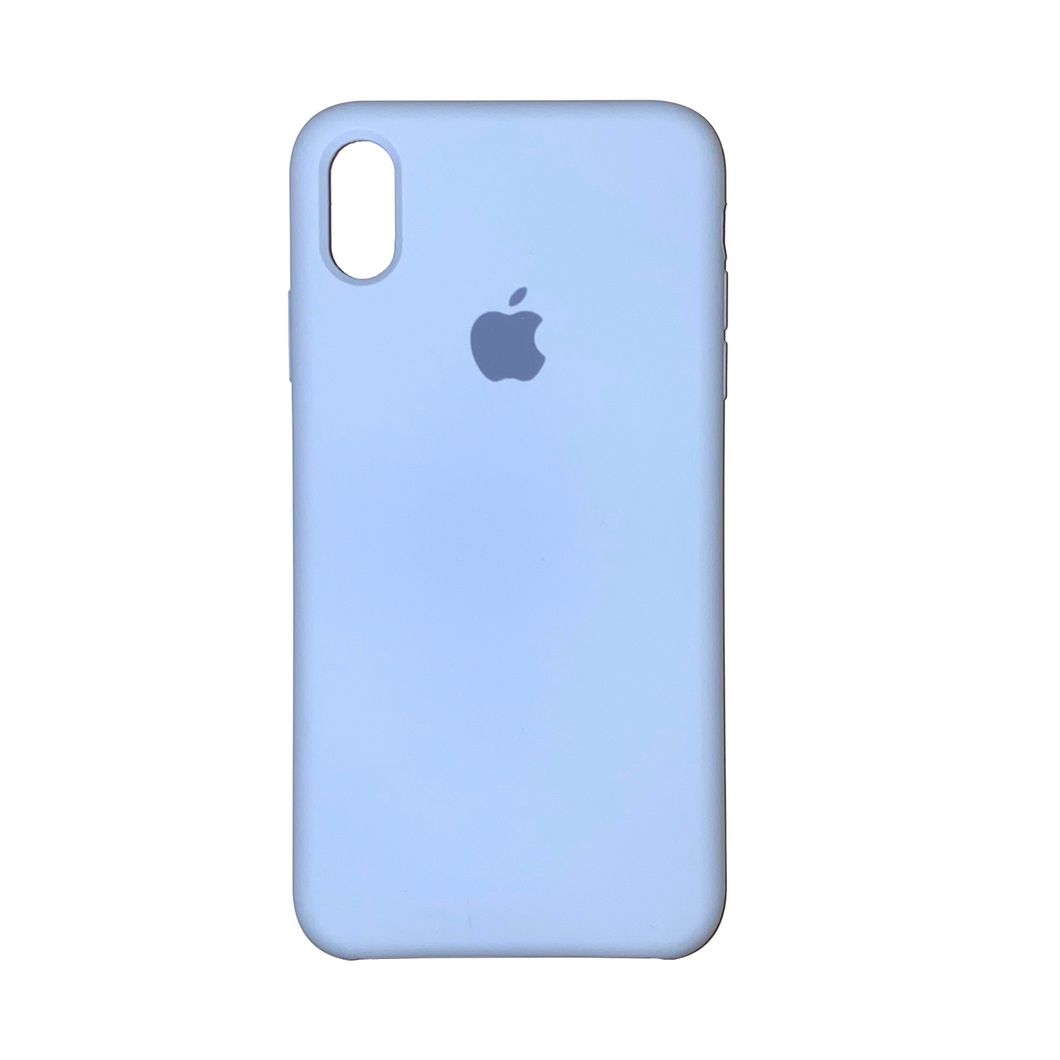 iPhone X/Xs - Coque en silicone bleu clair