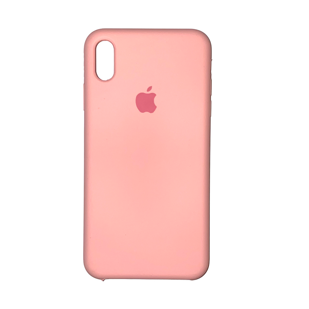 iPhone X/Xs - Coque en silicone rose