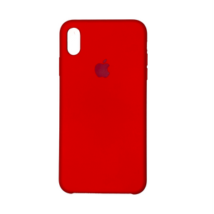 iPhone X/Xs - Coque en silicone ROUGE